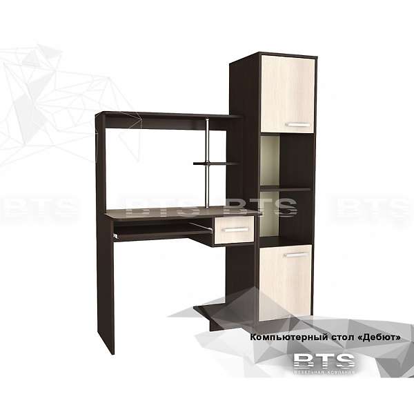 Купить стол компьютерный с пеналом дебют - 9 325 ₽