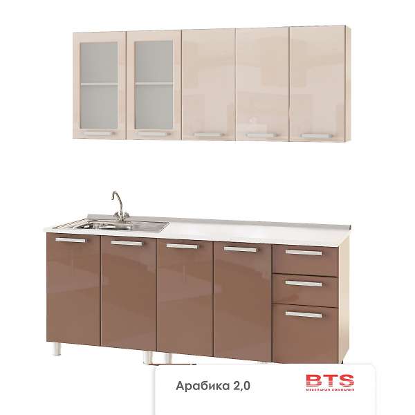 Купить кухня арабика 2.0 люкс вариант 6 - 29 658 руб.