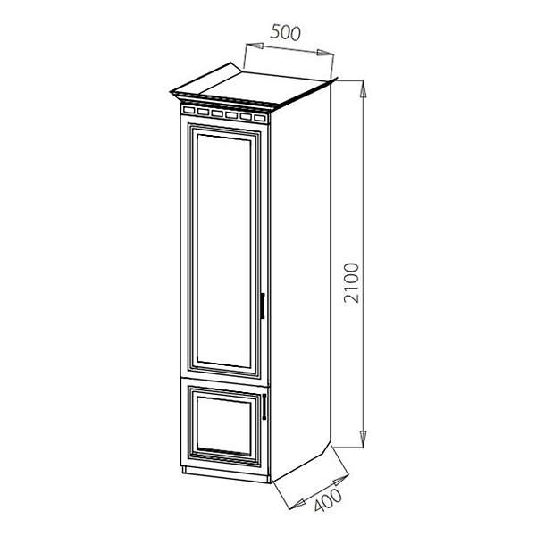 Купить шкаф-пенал нг-3 гармония-6 - 16 420 руб.