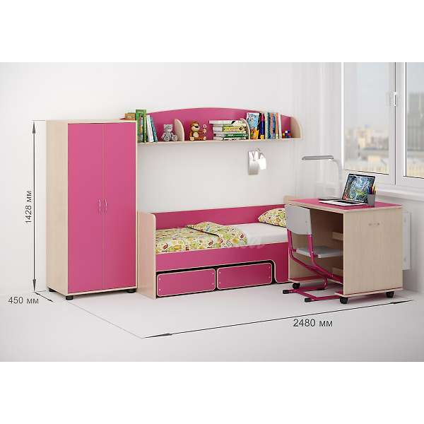 Купить детская стенка легенда №26 - 22 800 ₽