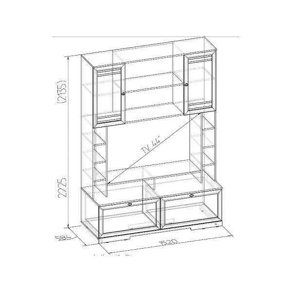 Купить стенка бриз 1 - 18 035 руб.