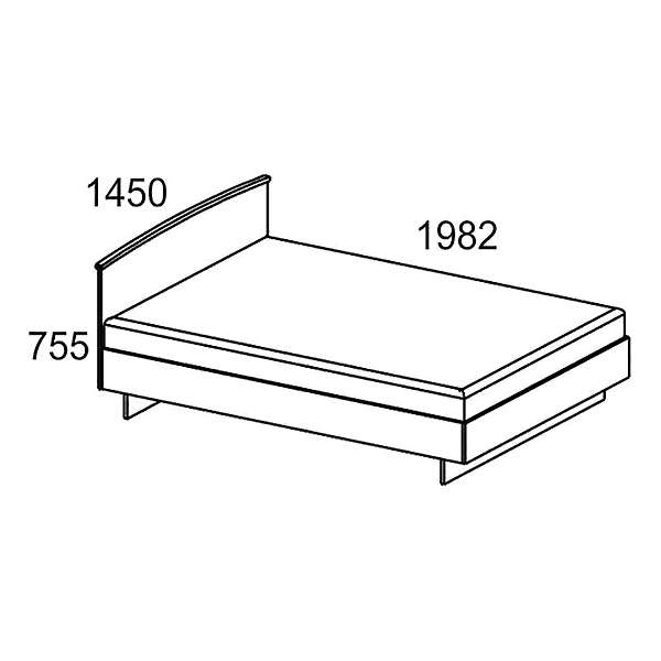 Купить кровать ксп-1,4 - 6 384 руб.