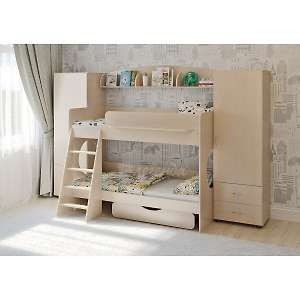 Кровать двухъярусная Легенда 25.6