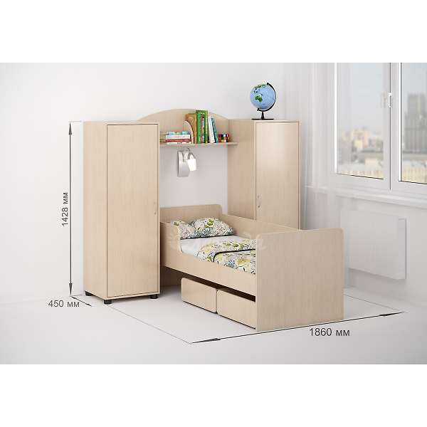 Купить детская стенка легенда №27 - 20 550 ₽