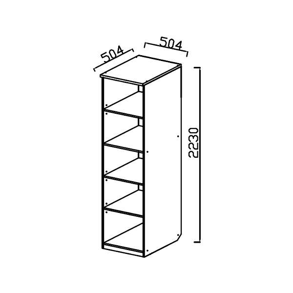 Купить шкаф-пенал ивушка-10 прованс - 17 790 руб.