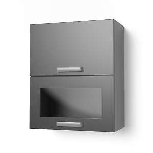 Шкаф навесной горизонтальный комбинированный 600 Бомбей 6ВК