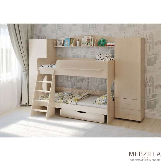 Купить кровать двухъярусная легенда 25.6 - 39 390 ₽