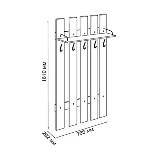 Купить вешалка спарта сп-04 - 4 691 руб.
