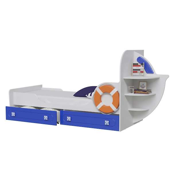 Купить кровать парус одноярусная яхта-1 - 18 825 руб.