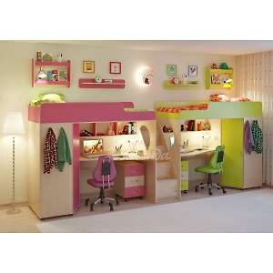 Детская стенка Легенда №14 с полками