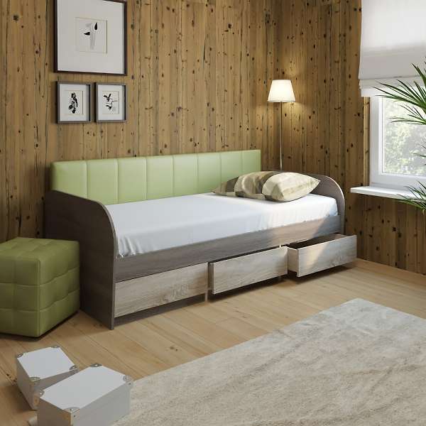 Купить кровать с тремя ящиками №12 мдк 4.11 - 13 096 ₽