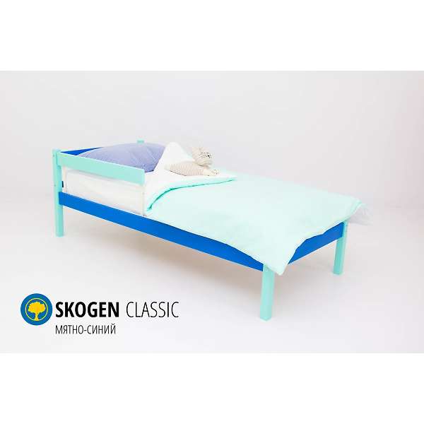 Купить кровать svogen classic мятно-синий - 7 890 руб.