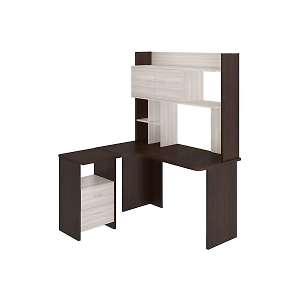 Стол компьютерный с надставкой НКЛХ-130 Домино Lite СКЛ-Угл130