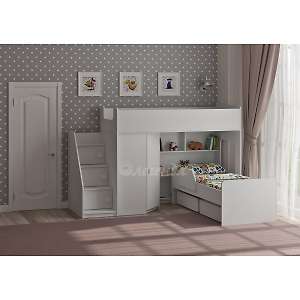 Кровать двухъярусная Легенда 43.2.2