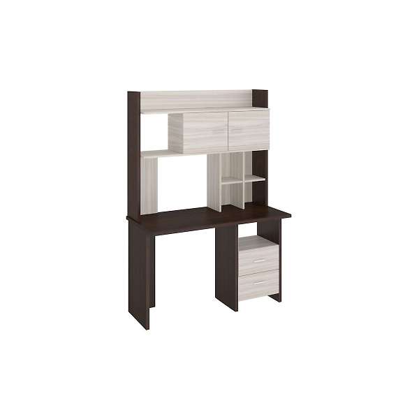 Купить стол компьютерный с надставкой нклх-120 домино lite скл-прям120 - 16 490 ₽