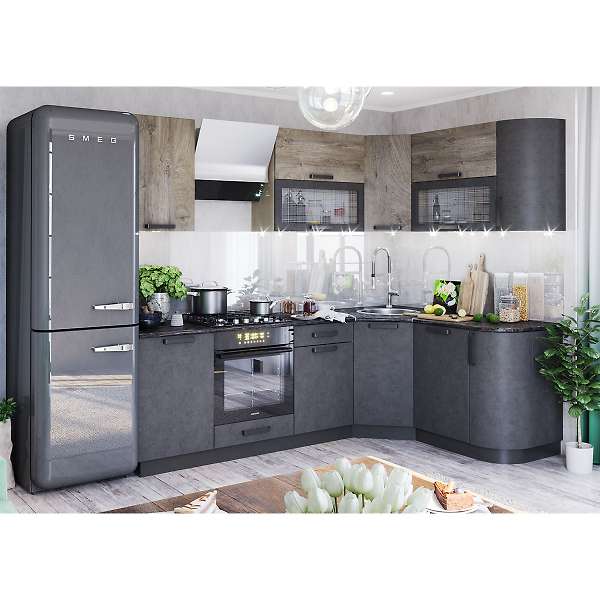 Купить шкаф напольный открытый крафт шно 200 - 5 418 ₽