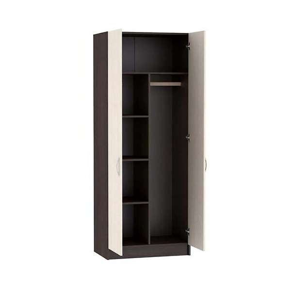 Купить шкаф двухстворчатый платяной бася шк-553 - 9 452 руб.