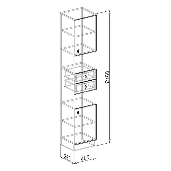 Купить пенал открытый софия - 8 076 руб.