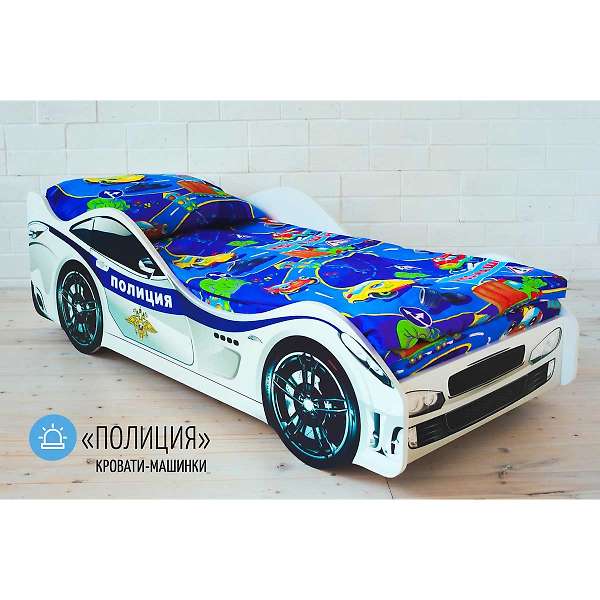 Купить кровать-машина полиция - 6 990 руб.
