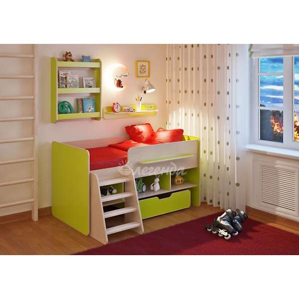 Купить кровать легенда 6 с полками - 18 290 ₽