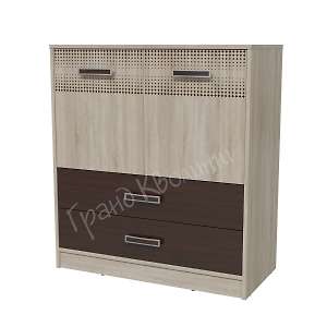 Комод Румба с дверками и ящиками 4-4424