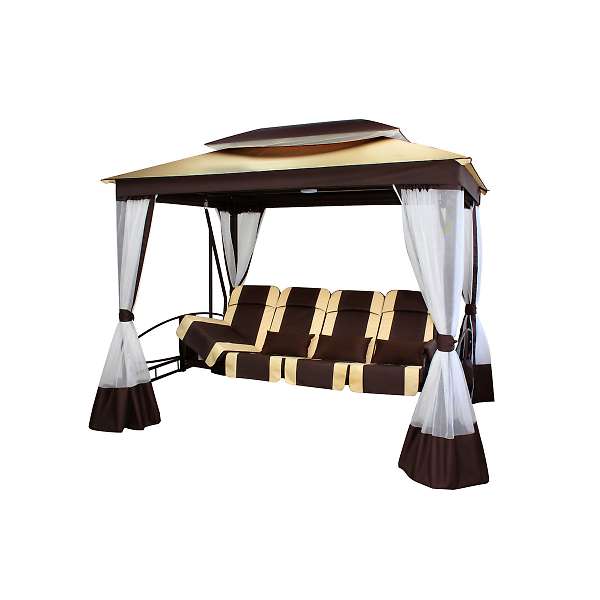 Купить качели-беседка садовые люкс - 63 240 ₽