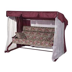 Качели садовые Валенсия винный