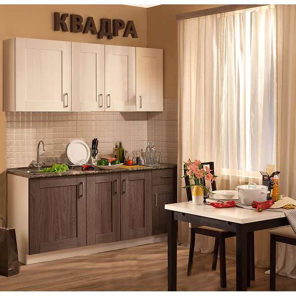 Купить кухня квадра 1800 - 25 486 ₽
