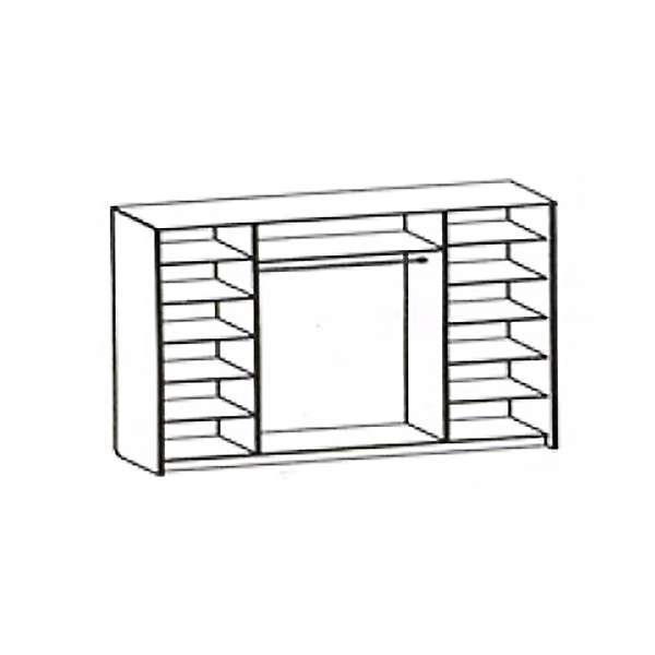Купить шкаф-купе четырехдверный версаль  - 49 700 руб.