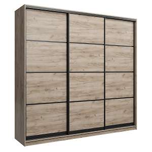 Шкаф-купе трехдверный Лофт 260