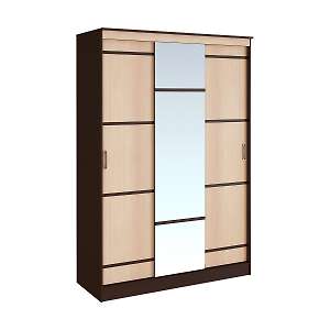 Шкаф-купе трехдверный Сакура