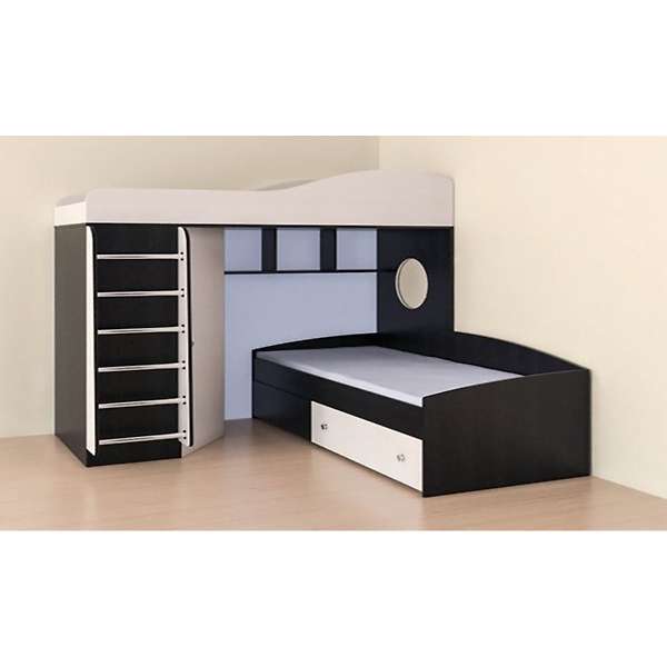 Купить кровать двухъярусная кадет 2 с металлической лестницей - 34 170 руб.