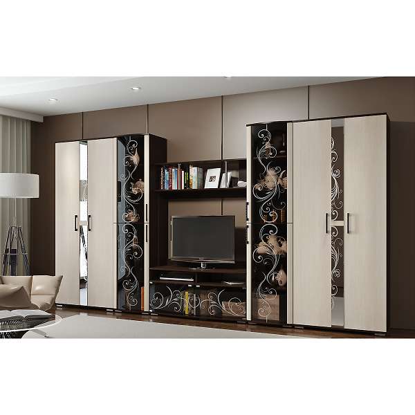 Купить шкаф двухдверный флоренция - 12 147 ₽