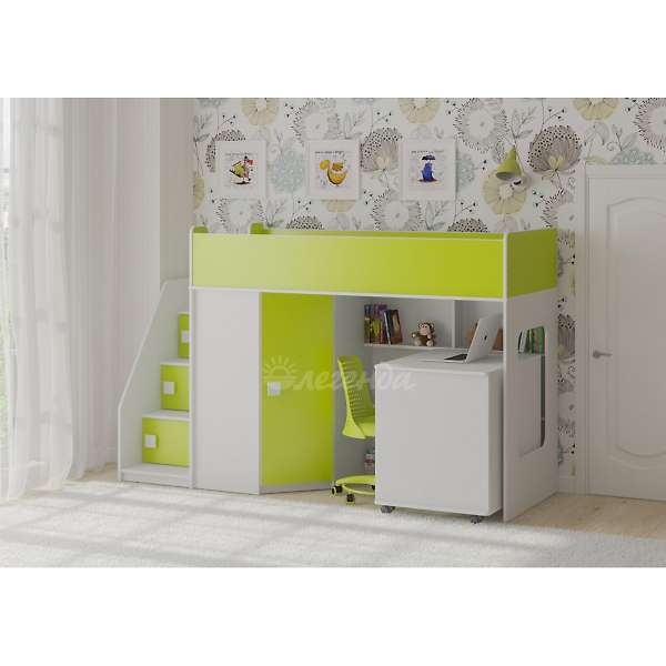 Купить кровать-чердак легенда 43.2.3 - 26 910 ₽