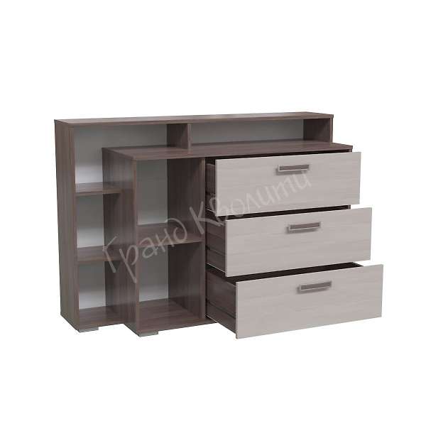 Купить комод с дверкой и тремя ящиками 4-4423 - 10 200 руб.