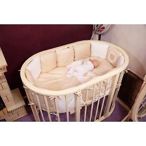 Комплект постельного белья для овальной кровати Incanto 6082