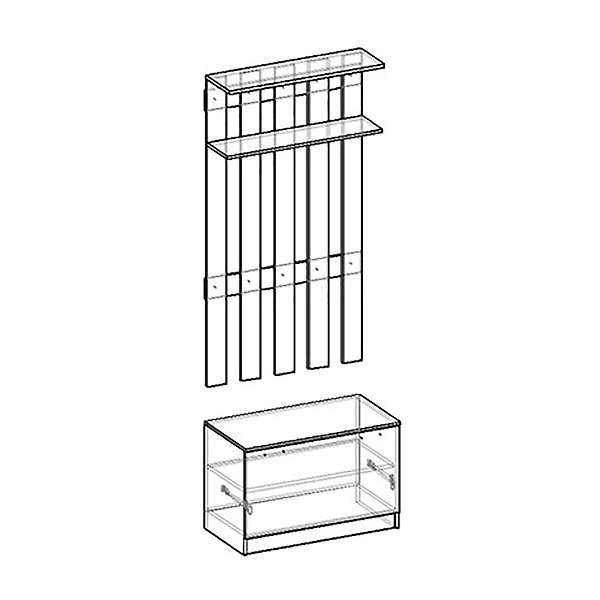 Купить вешалка ната-лина - 7 256 руб.