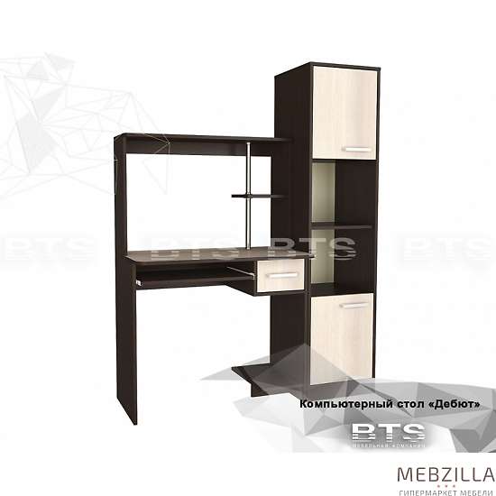 Купить стол компьютерный с пеналом дебют - 9 325 ₽