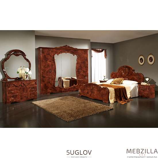 Купить спальный комплект пятидверный тициана - 107 085 ₽