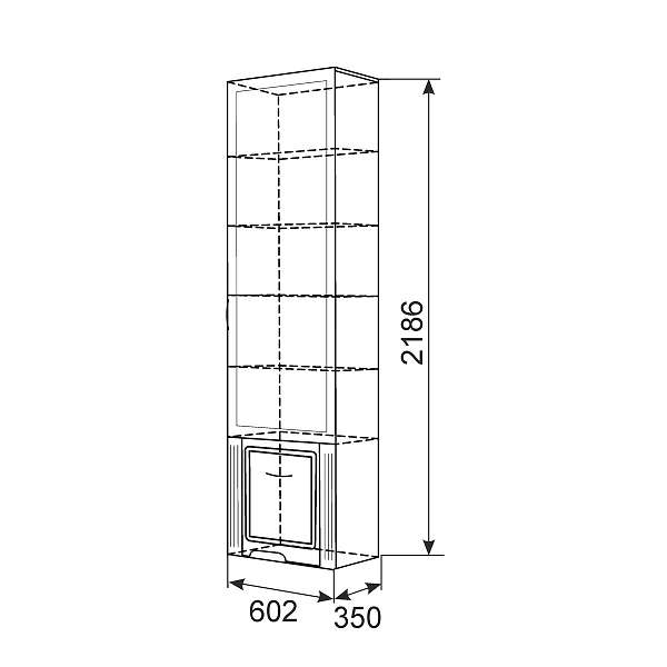 Купить шкаф для посуды виктория 40 - 16 764 руб.