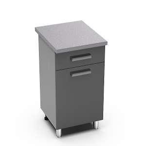 Рабочий стол 500 с 1 ящиком Танго 5Р1