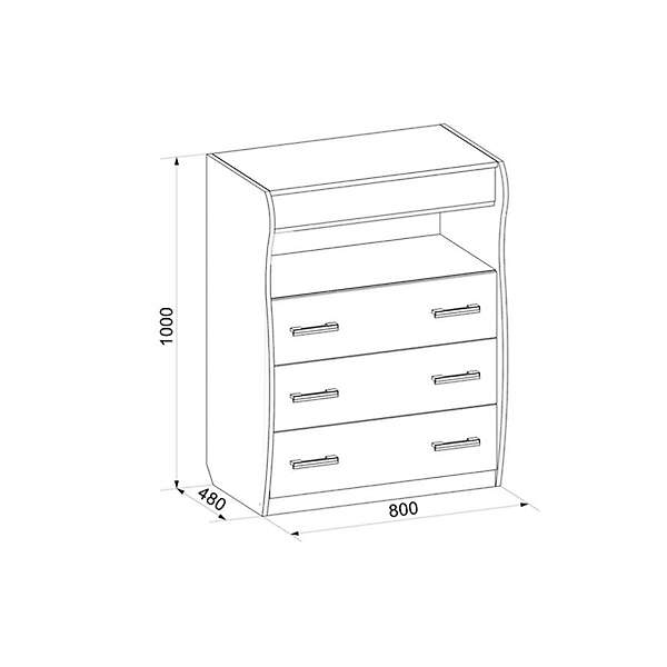 Купить комод макси-1 - 10 490 ₽