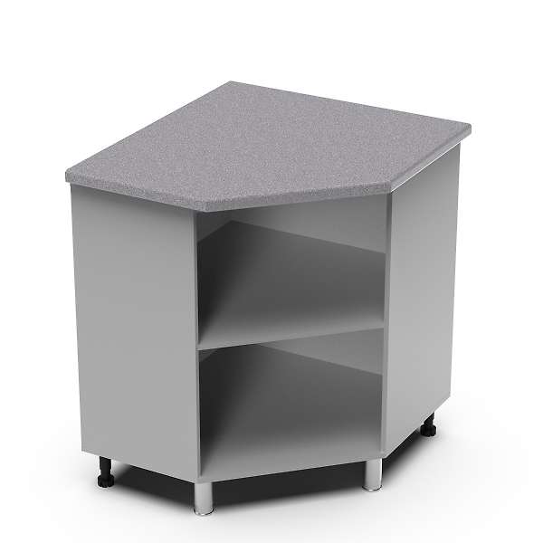 Купить угловой рабочий стол 850х850 угол скос танго ур - 4 953 руб.