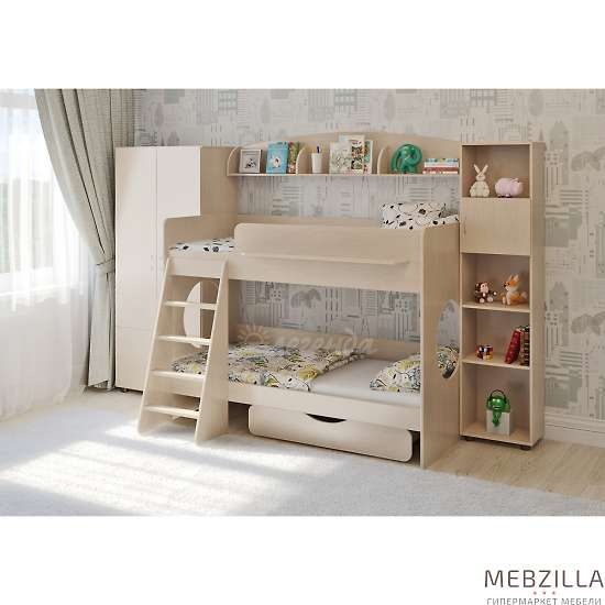 Купить кровать двухъярусная легенда 25.5 - 38 120 ₽