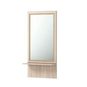 Зеркало настенное с полкой Брайтон 21