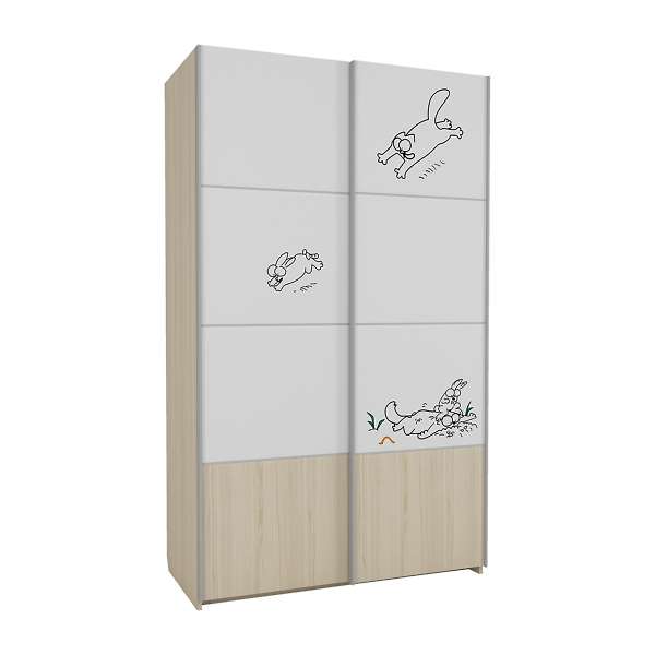 Купить шкаф-купе двухвдерный киса ш-1 - 26 230 ₽