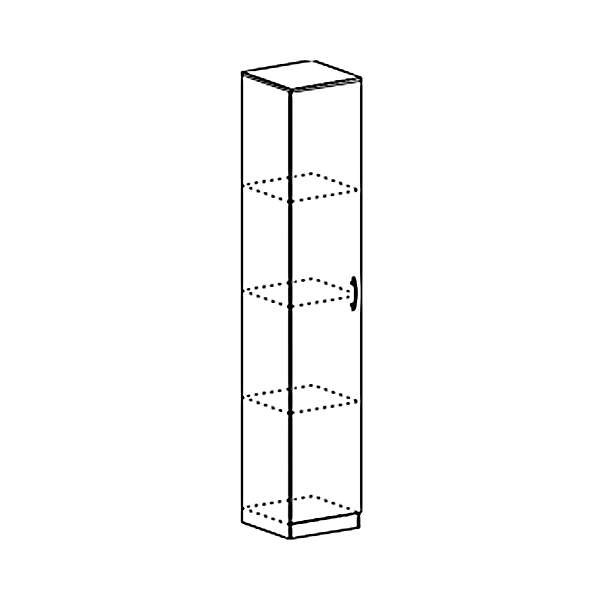 Купить пенал с полками лдсп макарена пн 301 - 4 675 руб.