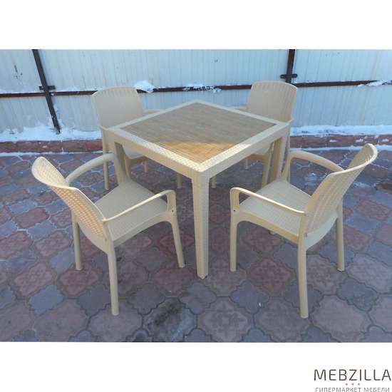 Купить комплект обеденный невада с декором - 14 250 руб.