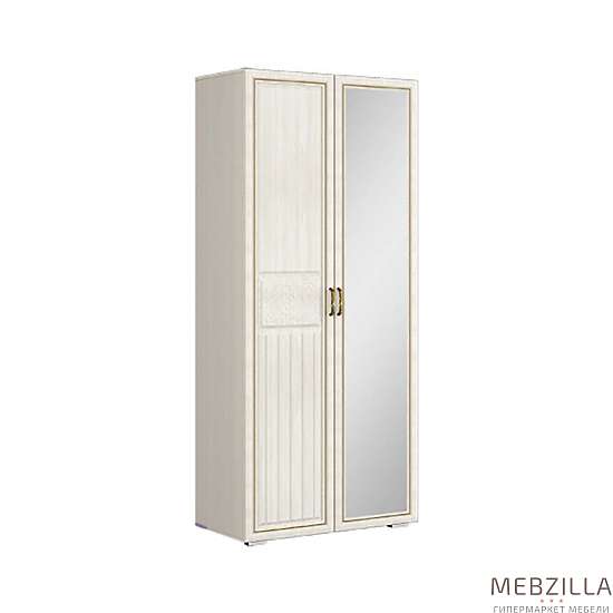 Купить шкаф двухдверный комбинированный с зеркалом виктория - 19 166 руб.