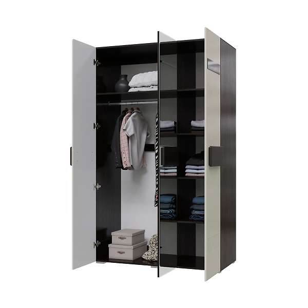 Купить шкаф трехдверный с зеркалом престиж сп-03 - 31 965 руб.